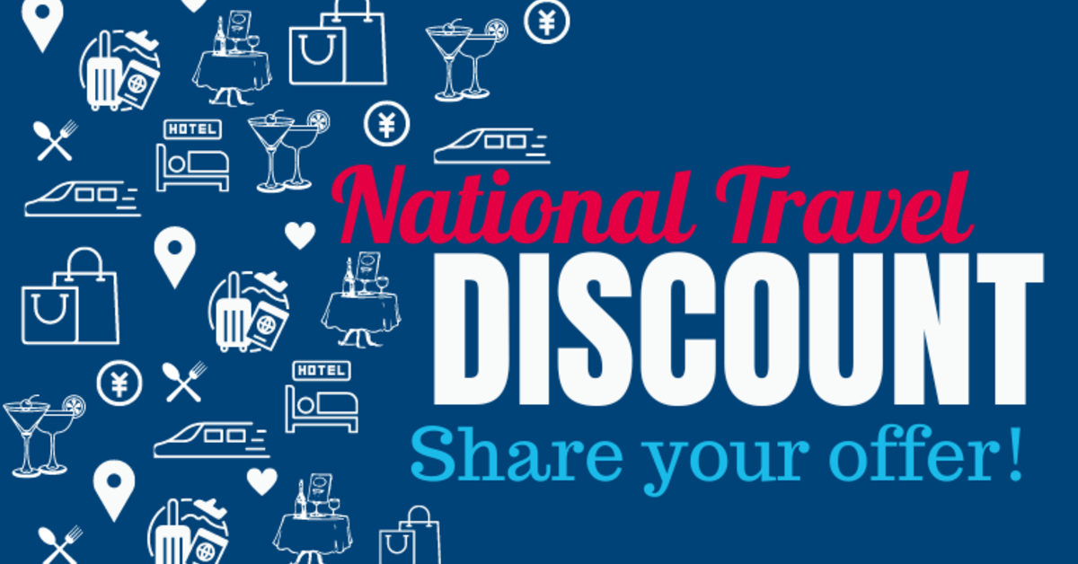 national travel discount