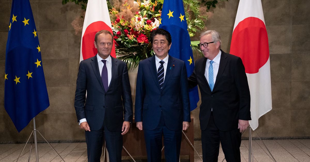 L’Union Européenne Et Le Japon Scellent Un Accord De Libre-échange ...